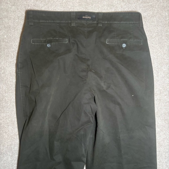 Barbour Trousers – Men’s 34 – Olive Green Cotton Stretch Pants - Picture 10 of 16
